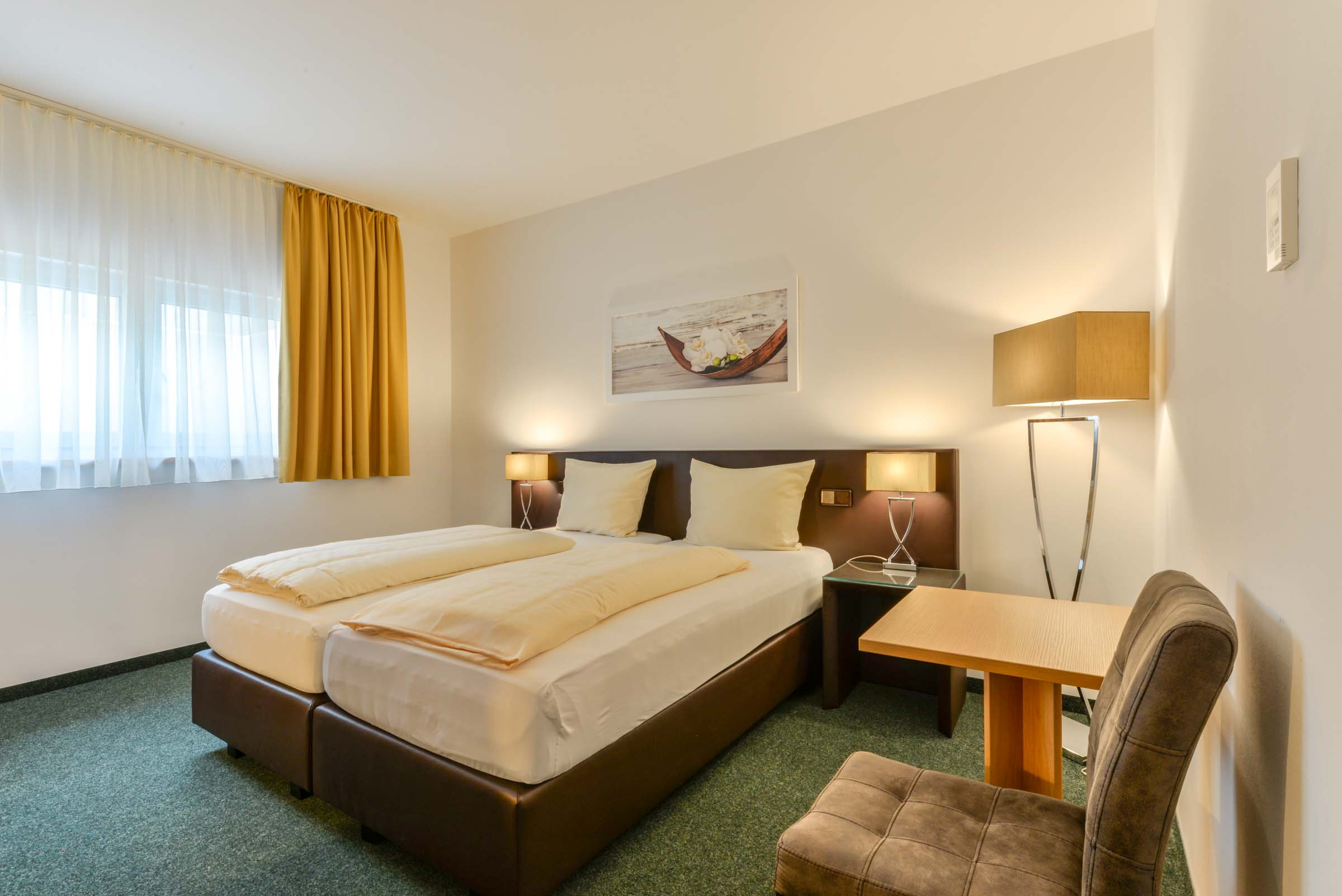 Double rooms at Munich Airport